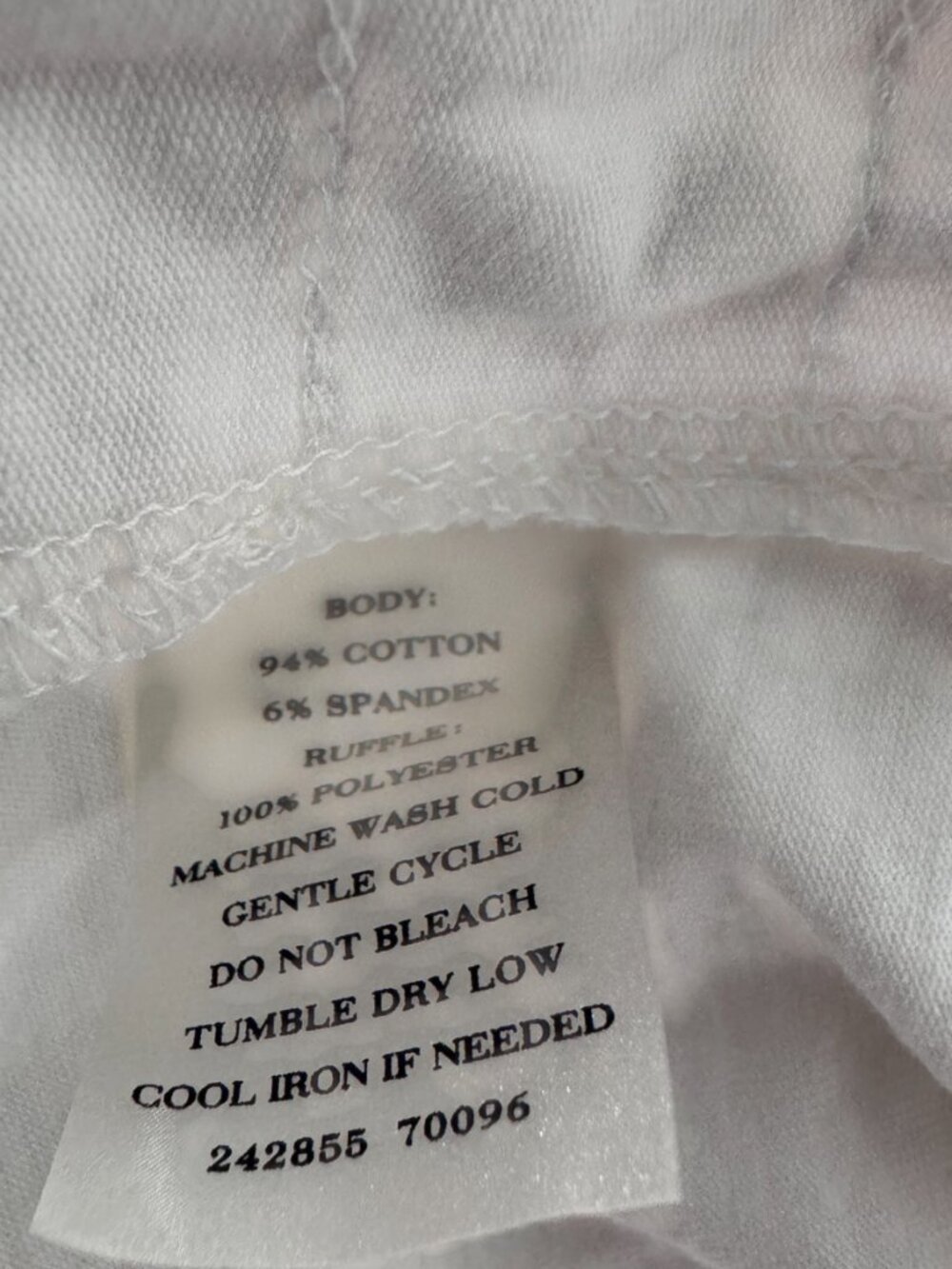 Ann Taylor white blouse - Picture 4 of 4